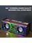 Şeffaf Bluetooth Hoparlörler Rgb Işık Kablosuz Açık Hava Sporları Bluetooth Ses Tws Subwoofer Hoparlör-Beyaz (Yurt Dışından) 3
