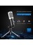 Metal USB Kondenser Mikrofon Profesyonel Kiti Video Pc Windows Studio Kayıt Için Masaüstü Tripod Siyah (Yurt Dışından) 2