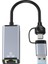 USB Tip C RJ45 Kablolu Ağ Kartı Süper Hızlı USB 3.0 Dizüstü Bilgisayar Için Ethernet Adaptörüne, 1000 Mbps Ağ Kartı (Yurt Dışından) 4