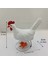 Yumurta Lambası Reçine Tavuk Yumurta Lambası Masa Lamba Işığı 3D LED Tavuk Yumurtlama Gece Işıkları Yatak Odası Oturma Odası Dekor Için (Yurt Dışından) 3