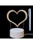 LED Not Panosu Gece Lambası USB Tak Mesaj Panosu Tatil Işık Odası Dekor Gece Lambası Kız Arkadaşı Hediye Kalp Şekli (Yurt Dışından) 2