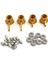 1/28 284161 284010 284131 K989 Rc Araba Metal Ön ve Arka Bardak Rulmanları Sarı Için Uygundur (Yurt Dışından) 5