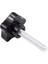 Jdxhlau 2x M8 x 40MM Vidalar Yıldız Başlı Kanat Vidası Kelepçe Topuzu Kolu Siyah (Yurt Dışından) 2