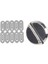 Kemer 5 x 6 mm Gümüş Vidalı Bağlama Düz Tamir Plakalı Tamir Sabitleme Birleştirme Braketleri 40X15MM (Yurt Dışından) 1