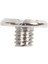 Kemer 5 x 6 mm Gümüş Vidalı Bağlama Düz Tamir Plakalı Tamir Sabitleme Birleştirme Braketleri 40X15MM (Yurt Dışından) 4