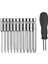 11 Paket 75MM Torx Başlı Bit Seti Hex Shank T6-T40 Yıldız 1 Saplı (Yurt Dışından) 1