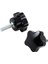 Lkpcıgcxm 30 mm Yıldız Başlığı Çapı M6 x 20 mm Erkek Dişli Vidalı Tip Yıldız Topuz 4 Adet (Yurt Dışından) 3