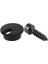 Bradoo- 10 Adet 35MM Siyah Kablo Grommet Kablo Çıkış Masası Masa Teli ve 100 Adet 3mm x 10MM Altıgen Kafa Kendinden Vuran Vidalar Siyah (Yurt Dışından) 2