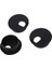 Bradoo- 10 Adet 35MM Siyah Kablo Grommet Kablo Çıkış Masası Masa Teli ve 100 Adet 3mm x 10MM Altıgen Kafa Kendinden Vuran Vidalar Siyah (Yurt Dışından) 4