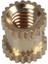 M3X5MMX5MM Iç Dişli Pirinç Tırtıllı Insert Gömülü Somunlar 20 Adet (Yurt Dışından) 1