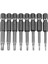 8 Adet Manyetik Torx Tornavida Uçları Seti Elektrikli 50MM Uzunluk (Yurt Dışından) 5