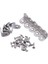 10 Paket 20 x 20 mm Köşe Braketi ve Masa ve Sandalye Sabitleme Için 20X Vidalı Köşe Braketi (Yurt Dışından) 2