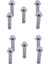 M6X40MM Onarım Parçası Altıgen Başlı Kol Genişletme Cıvatası Ankraj Vidaları 10 Adet (Yurt Dışından) 2