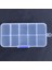 Adet 10 Yuvalı Taşınabilir Plastik Dirençler Elektronik Bileşen Kutusu Kutusu (Yurt Dışından) 5