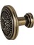 Srıwen 10 Paket Antik Bronz Çiçek Yuvarlak Saplı Mutfak Dolabı Dolap Kapı Çekmece Çekme Topuzu Vidalar ile 25X23MM (Yurt Dışından) 4