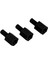 Quanbu 100X Anakart Naylon Hex Standoff Dişli Spacer M3 Konu 6 + 6mm Siyah (Yurt Dışından) 5