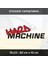 Hard Sert Makine Sticker 2 Adet - Araba Motosiklet Atv Cam Dolap Tablet Uyumlu Etiket Yapıştırma 1