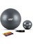 553M 20+55 Cm Pilates Topu + Pompası + 3 Micro Bant 1