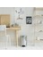 Çöp Kovası Newicon Brillant Steel Pedallı Çöp Kutusu 12LT 113581 2
