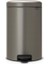 Çöp Kutusu 20 Litre Newicon Pedallı Platin 114045 1