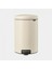 Çöp Kutusu 20 Litre Newicon Pedallı Mat Bej 149948 1