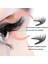 SF09-5 4 Çift 5 Mıknatıslar 3D Manyetik Yanlış Eyelashes El Yapımı Yapay Sahte Cils Cımbız ile Manyetik Doğal Vizon Kirpikler (Yurt Dışından) 3