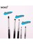 C-5 Adet Eyeliner Makyaj Fırçası Seti (Yurt Dışından) 4