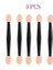 5pcs-Black Ltwego 50/5pcs Tek Kullanımlık Göz Farı Fırçası Çift Taraflı Sünger Naylon Seti Makyaj Göz Farı Fırçaları Kozmetik Aplikatör Makyajı Için (Yurt Dışından) 1
