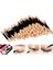 5pcs-Black Ltwego 50/5pcs Tek Kullanımlık Göz Farı Fırçası Çift Taraflı Sünger Naylon Seti Makyaj Göz Farı Fırçaları Kozmetik Aplikatör Makyajı Için (Yurt Dışından) 5