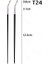 T24-2PCS T22 Ince Eyeliner Makyaj Fırçası Sıvı Jel Eyeliner Fırçası Hassas Ince Uzun Eyeliner Fırçası Profesyonel Eyeliner Makyaj Aracı (Yurt Dışından) 1