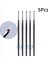 T23-5PCS T22 Ince Eyeliner Makyaj Fırçası Sıvı Jel Eyeliner Fırçası Hassas Ince Uzun Eyeliner Fırçası Profesyonel Eyeliner Makyaj Aracı (Yurt Dışından) 1