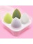 Yeşil 4 Adet/torba Moda Makyaj Blender Kozmetik Puf Makyaj Süngeri Fondöten Tozu Sünger Güzellik Aracı Makyaj Aracı Aksesuarları (Yurt Dışından) 5