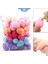Kabak Mixcolor 50 Adet 20/50 Adet Orta Makyaj Süngeri Yumuşak Kapatıcı Pürüzsüz Kozmetik Toz Puf Su Damlası Şekli Karışık Makyaj Blender Aksesuarları Aracı (Yurt Dışından) 3