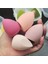 4 Adet Mor Hiçbir Kutu 3/4 Adet Makyaj Süngeri Blender Güzellik Yumurta Kozmetik Puf Vakıf Süngerleri Toz Puflar Kadın Makyaj Aksesuarları Güzellik Araçları (Yurt Dışından) 5