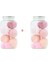 2 Kutu Pembe 4 Adet Güzellik Yumurta Makyaj Blender Kozmetik Puf Makyaj Sünger Yastık Vakıf Pudra Sünger Güzellik Aracı Kadın Makyaj Aksesuarları (Yurt Dışından) 1