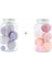 Mor - Pembe 4/8 Adet Makyaj Blender Kozmetik Puf Makyaj Süngeri Saklama Kutusu ile Vakıf Pudra Sünger Güzellik Aracı Kadın Makyaj (Yurt Dışından) 2