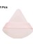 1 Adet Pembe Üçgen Kadife Tozu Puf Unları Mini Yüz Makyaj Süngeri Kozmetik Yumuşak Pamuk Yüz Pudrası Puf Yıkanabilir Hafif (Yurt Dışından) 1