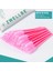Tüm Pembe Zwellbe 50 Adet Tek Kullanımlık Renkli Kirpik Fırçaları Plastik Saplı Kaş Maskara Aplikatör Kirpik Uzatma Makyaj Aracı (Yurt Dışından) 1