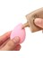M Pembe 20 Adet Yeni Orta Makyaj Süngeri Su Damlası Şekli Makyaj Fondöten Puf Kapatıcı Toz Pürüzsüz Güzellik Kozmetik Makyaj Süngeri Aracı (Yurt Dışından) 5