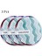 3 Adet Dalgalanma Mikrofiber Bez Ped Yüz Makyaj Çıkarıcı Puf Yuvarlak Örgü Tahıl Pamuk Çift Katmanlı Temizlik Havlusu Yeniden Kullanılabilir Temizleme Mendilleri (Yurt Dışından) 1