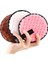 3 Adet Dalgalanma Mikrofiber Bez Ped Yüz Makyaj Çıkarıcı Puf Yuvarlak Örgü Tahıl Pamuk Çift Katmanlı Temizlik Havlusu Yeniden Kullanılabilir Temizleme Mendilleri (Yurt Dışından) 5