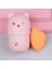 No.8 Pembe Sevimli Kedi Yumuşak Silikon Kozmetik Sünger Kutu Tutucu ile Güzellik Yumurtaları Taşınabilir Toz Puflar Tutucu Sünger Makyaj Kurutma Kılıfları (Yurt Dışından) 2
