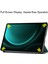 Samsung Galaxy Tab S9 Fe Plus Üç Katlı Standlı Deri Kılıf Tablet Kapağı (Yurt Dışından) 4
