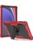 Samsung Galaxy Tab S9+ , Şok Geçirmez Silikon+ Pc Tablet Kapağı Kickstand Kutusu (Yurt Dışından) 1