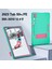 Samsung Galaxy Tab S9+ Robot Tarzı Tablet Kılıfı, Kickstand Çift Renkli Silikon+ Pc Tablet Kapak (Yurt Dışından) 3