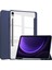 Samsung Galaxy Tab S9 Fe Tablet Kılıfı Deri+Tpu+Akrilik Stand Kapağı Kalem Yuvası (Yurt Dışından) 1