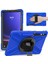 Samsung Galaxy Tab S7+ / S8+ / S9+ / S7 Fe Bilek Kayışı Tablet Kılıf Anti-Çizelge Pc+ Silikon Kickstand Cover (Yurt Dışından) 1