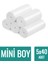 Çöp Torbası Mini Boy Küçük 40'lı 5 Rulo 40 x 50 cm Çöp Poşeti 1
