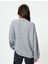 Oversize Sweatshirt Bisiklet Yaka Balon Kollu 4