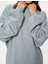 Oversize Sweatshirt Bisiklet Yaka Balon Kollu 5